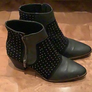 Lucky brand studded booties